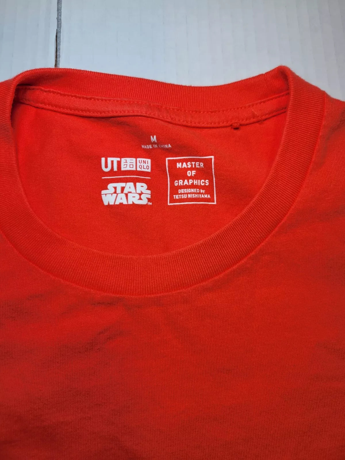 Star Wars UT Uniqlo Master of Graphics Tetsu Nishiyama Graphic T-shirt - Size M