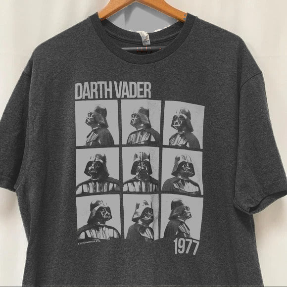 2019 Lucas Film Star Wars - Darth Vader 1977 - Many Faces of Vader May the Fourth License Graphic T-shirt - Size XL